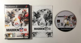 Madden NFL 10 PS2 (Sony PlayStation 2, 2009) EA Sports - Football - CIB Complete