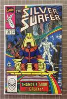 The Silver Surfer #35 Thanos's Guide to the Galaxy - Marvel Comic (1990) 2-3