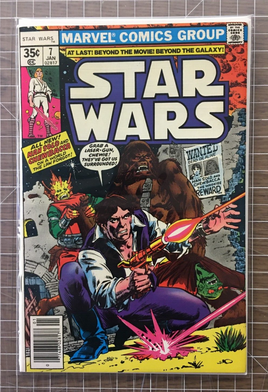 Star Wars #7 Han Solo Chewbacca - Marvel Comic (1978) 6-7