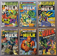 Incredible Hulk Lot of 13 Marvel Comics Reader Grade 1.0-4.0