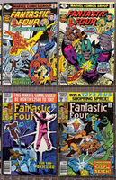 FANTASTIC FOUR lot of 32 Marvel Comics 1.0-4.0 condition readers