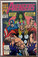 Avengers Lot Of 8 (1988-1990) 1st Series Marvel Comics 3.5-8.0