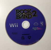 Rock Band 2 (Nintendo Wii, 2008) MTV Games - Game Disc Only - US Seller