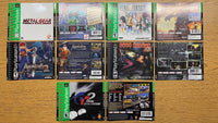 Front and Back Cover Box Case Art Panel PS1 Playstation 1  - You Pick - Loose