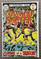 Kung-Fu Fighter #1 Richard Dragon DC Comic (1975) 5.5-6.5