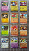 40 Pokémon Pokemon Cards Scarlet & Violet SURGING SPARKS HOLO FOIL 40 Card LOT