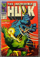 Incredible Hulk #110 - 1st App Umbu - Marvel 1968 4.0-5.0