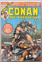 Conan The Barbarian King-Size #1 (1973, Marvel Comic) Barry Smith Cover 2.5-3.5