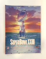 Super Bowl 23 XXIII Game program 49ers Bengals 1989 NFL - US Seller