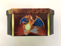 Pokemon TCG Hidden Fates Raichu GX Tin w/ Dice & Tokens, NO CARDS INCLUDED