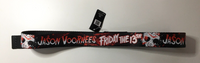 Buckle-Down - Friday The 13th Jason Voorhees Mask Text Flip Web Belt - NWT