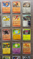 40 Pokémon Pokemon Cards Scarlet & Violet SURGING SPARKS HOLO FOIL 40 Card LOT