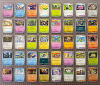 Pokemon Surging Sparks Common Uncommon Lot - All Unique - 40 Cards