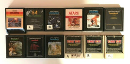 Atari 2600 Video Game Cartridges - Vintage - You Pick - US Seller