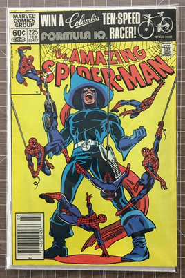 Amazing Spider-Man #225 Newstand - Marvel Comic (1982) 4.5-5.5 VG+-FN-