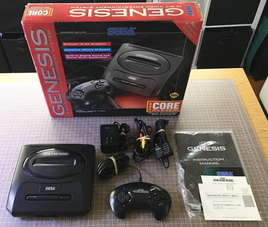 SEGA Genesis MK-1631 Model 2 Core System (1994) CIB Complete In Box - Tested