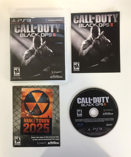Call Of Duty Black Ops II PS3 (Sony PlayStation 3, 2012) Activision CIB Complete