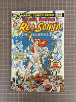 Marvel Feature #4  Red Sonja - Eyes Of The Gorgon - Marvel Comic (1976) 6-7