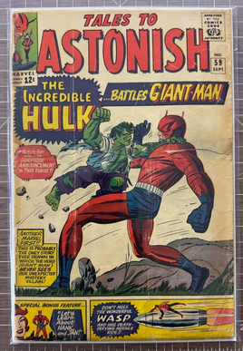 Tales to Astonish #59 Marvel Comic 1964  1.5-2.5