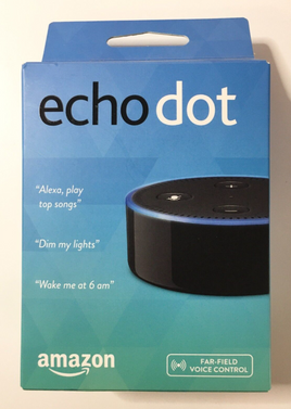 Amazon Echo Dot 2nd Generation with Alexa Voice Media Smart Device [Black] New