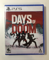 Days Of Doom PS5 (Sony PlayStation 5, 2023) Atari Interactive - New Sealed