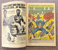 Captain America #108 Jack Kirby Trapster Appearance! Marvel 1968 Comic 5.0-6.0