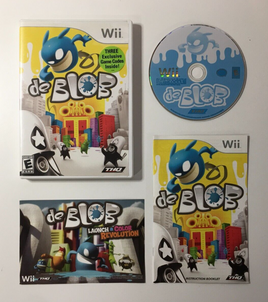 De Blob (Nintendo Wii, 2008) THQ Nordic - CIB Complete - US Seller