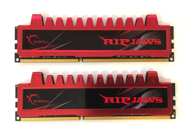 (Lost of 2) GSkill Ripjaws  F3-8500CL7D-8GBRL DDR3-1066 CL-7-7-7-18 / US Seller