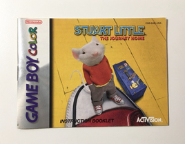 Stuart Little Journey Home (Nintendo Gameboy Color, 2001) Manual Only