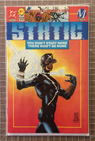 Static #1 DC Comic /Milestone - w/ Sky Box Card & 2 Posters - (1993) 4-5