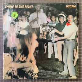 Utopia Todd Rundgren Swing To the Right LP Vinyl Record 1982 Bearsville BRK 3666