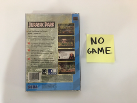 Jurassic Park (Sega CD, 1993) Box Only Missing Front Cover, No Disc or Manual