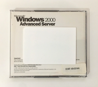 Microsoft Windows 2000 Advanced Server Install CD Set w/ Product Key