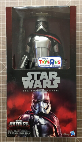 Star Wars The Force Awakens Epic Battles Captain Phasma 12" Toys R Us Figure New