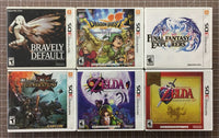 Nintendo 3DS Boxes Only (No Game Cartridges) You Pick - Free Sticker - US Seller