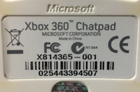 Microsoft Xbox 360 Controller Chatpad [White] US Seller