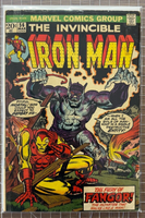 IRON MAN  #56 1973 Jim Starling & Esposito Dr Strange Marvel Comic 2.5-3.5