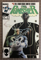 The Punisher #3 Series - Signed (Unverified) Mike Zeck - Marvel Comic (1986) 7-8