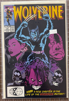 Lot Of 10 Marvel Comics Wolverine 1989-1992 5.0-9.0 conditions