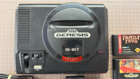 Sega Genesis High Definition Graphics Original Model 1 Bundle + 2 Games CLEAN