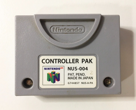 Nintendo 64 Memory Card N64 Controller Pak NUS-004 OEM - Tested - US Seller