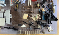 Rare HUGE Lot Of Star Wars ACTION FIGURES Various Lines Characters Weapons Parts