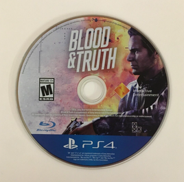 Blood & Truth Vr PS4 (Sony PlayStation VR, 2019) Disc Only -US Seller