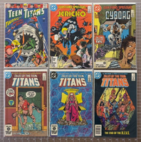 Lot of 6 Tales Of The Teen Titans Spotlight DC Comics 1966-1980 3.5-6.5