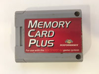 N64 Nintendo 64 Performance Memory Card & Plus (P-302 & P375W) You Pick
