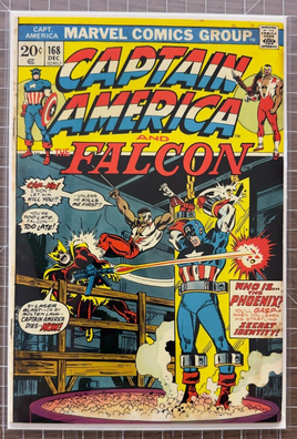 Captain America #168 (1973) 1st App. Helmut Zemo 4.5-5.5 Marvel Comic