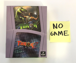 Turok 1 and 2 For PS4 (PlayStation 4) Limited Run - Slip Cover Only, No Game
