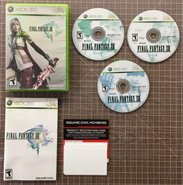 Final Fantasy XIII 13 (Microsoft Xbox 360, 2010) CIB Complete - Tested