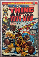 Marvel Feature Comic # 12 1973 Thanos App. 3.0-4.0