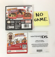 Petz Monkeyz House (Nintendo DS, 2008) Box & Manuals, NO GAME CARTRIDGE